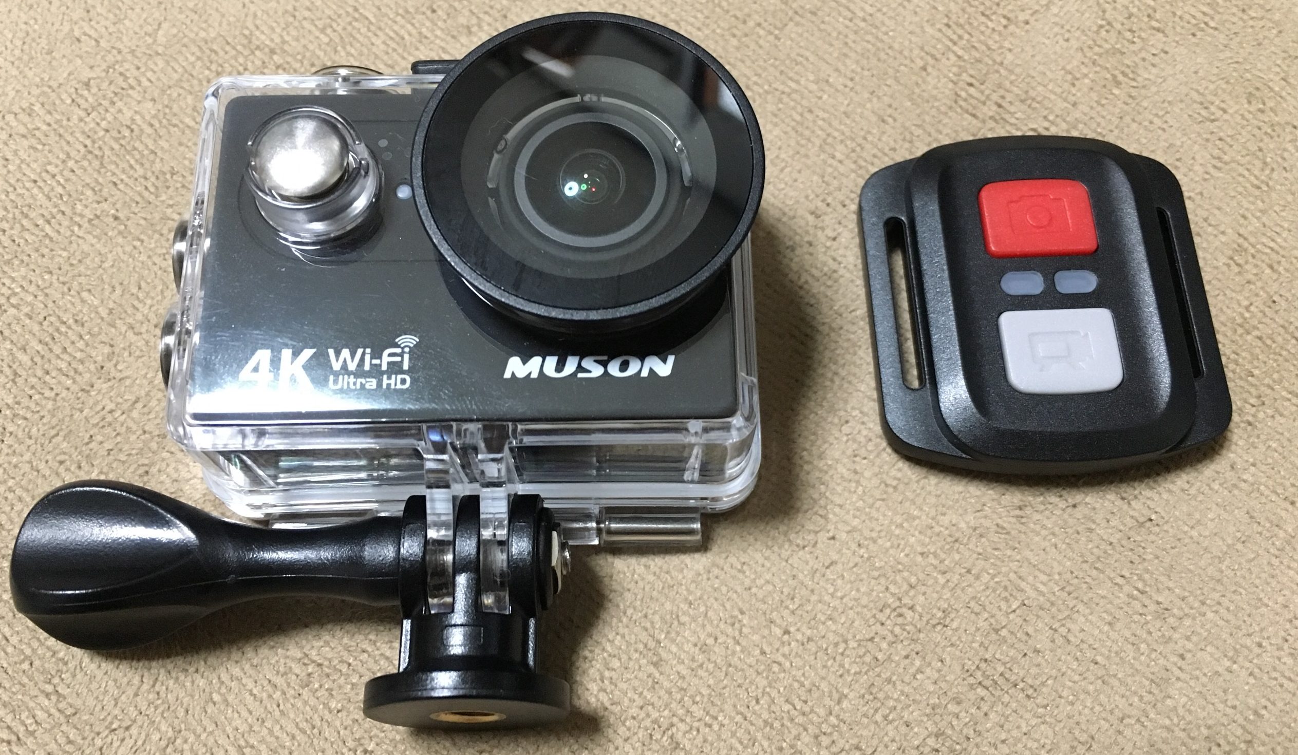 【MUSON MC2 4K ウェアラブルカメラ レビュー】GoPro HERO5と比較してみた！撮影した動画あり