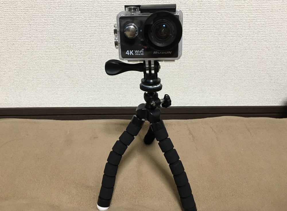 【MUSON MC2 4K ウェアラブルカメラ レビュー】GoPro HERO5と比較してみた！撮影した動画あり